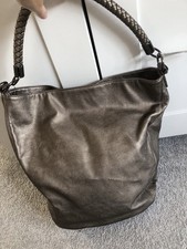 BNWT M&S silver pewter Braided