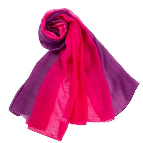 Cotton silk scarf elegant soft - cotton,