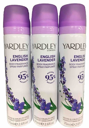 Yardley body sprays 3 - body,