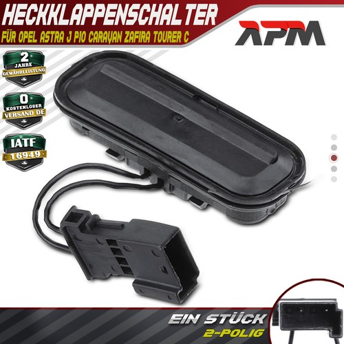 Rear hatch switch button - rear, for