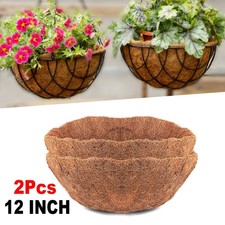 2Pcs 12 Inch Hanging Basket