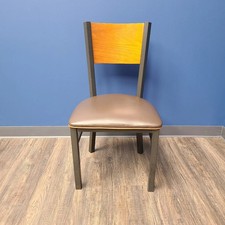 Used Metal / Wood Dining Chair