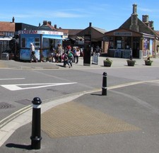 Photo 6x4 Ice cream stall on a