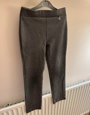 George At Asda Age 7-8 - Stretchy Grey School Trousers With Star Charm, Comfy