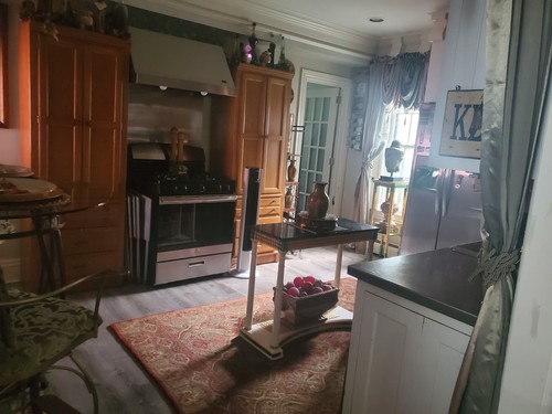 Solid honey oak kitchen - solid,