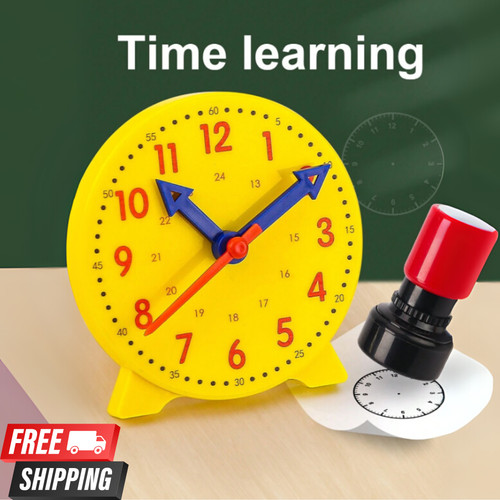Learning clock for teaching - clock,