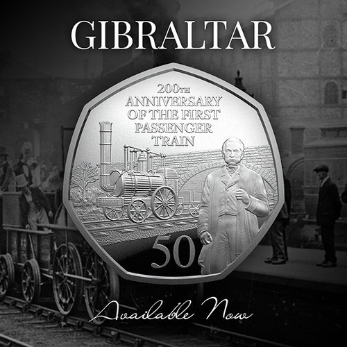 2025 gibraltar 50p coin - gibraltar,
