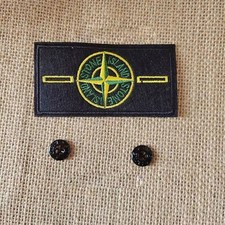 Stone Island Reflective badge
