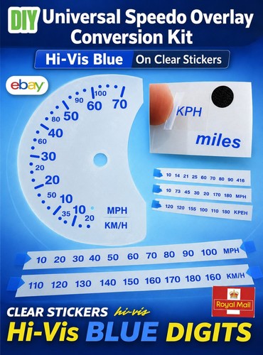 Speedo overlay conversion - overlay, mph