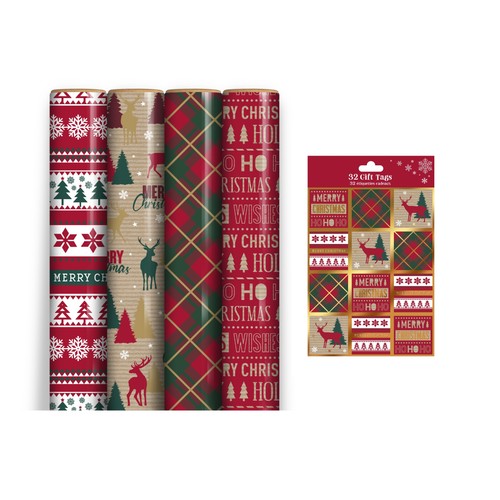 Rolls christmas wrapping - 4,
