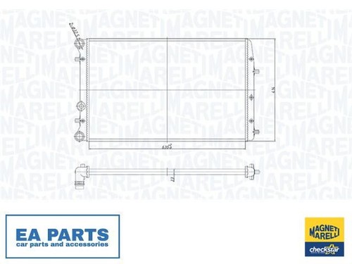 Radiator engine cooling - radiator,, for