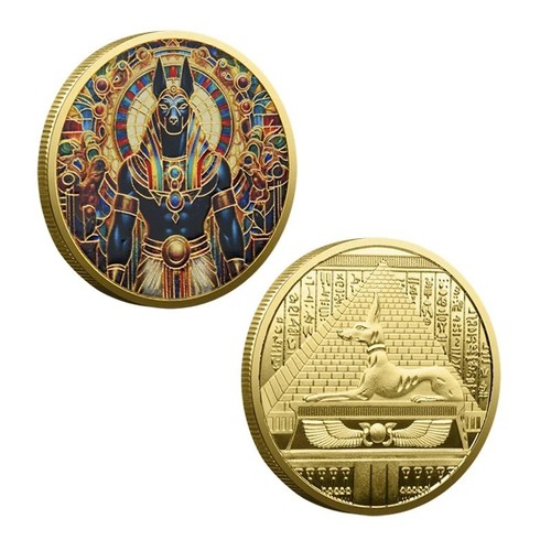 Commemorative coin anubis - coin,