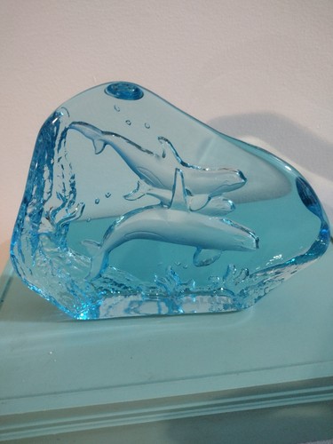 2002 wyland blue glass - glass, 3