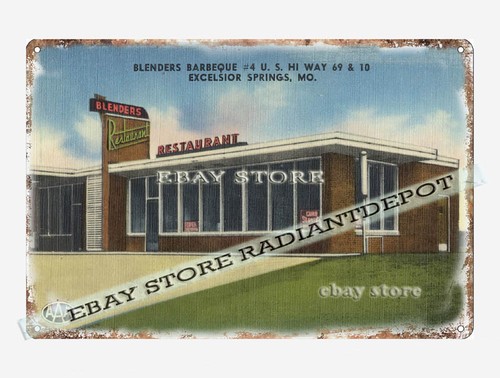 Tin sign 1930s - tin,