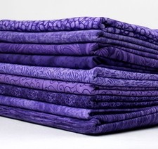 All Purple Fat Quarter Bundle
