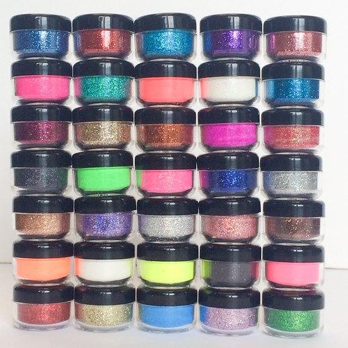 Fine dust glitter pot - glitter, art