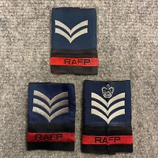 RAF Police Rank Slide Genuine Surplus Issue Royal Air Force Sergeant RAFP Tab