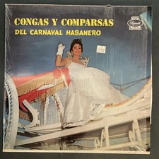 Congas Y Comparsas Del Carnaval Habanero Vinyl LP Panart 1959 VG+/VG+ In Shrink