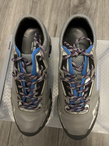 Grey lanvin trainers - grey, 7