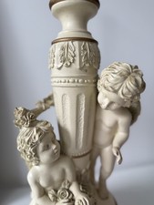 Large Vintage Putti Cherub Angel & Urn Table Lamp Base 52cm