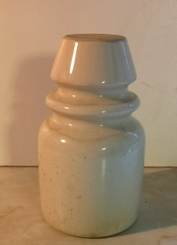 Ceramic insulator telegraph - ceramic,