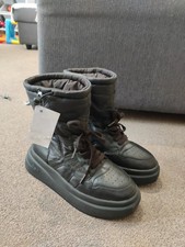 ASH Puffy Quilted Trainer Boots Size 5 EU38