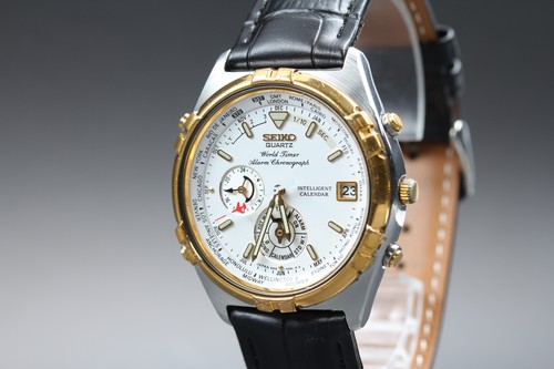 Vintage seiko world timer - vintage,
