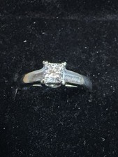 Tolkowsky 14K White Gold .45