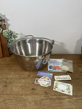 Stainless steel maslin pan - steel,