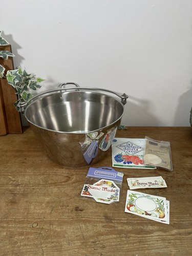 Stainless steel maslin pan - steel,