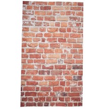 3x5ft Vinyl Vintage Red Brick