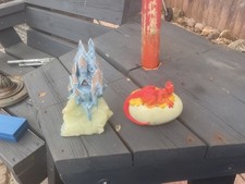 Ethereal heights castle half egg large dragon Creations Ltd Carol Lynn Penny 80s