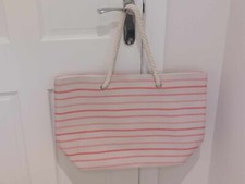 Colourful Stripe Beach Bag