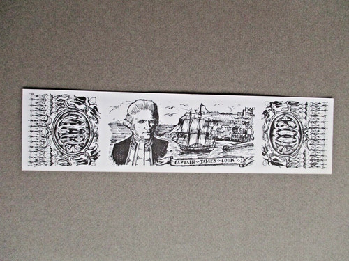 Bookmark captain james - bookmark,