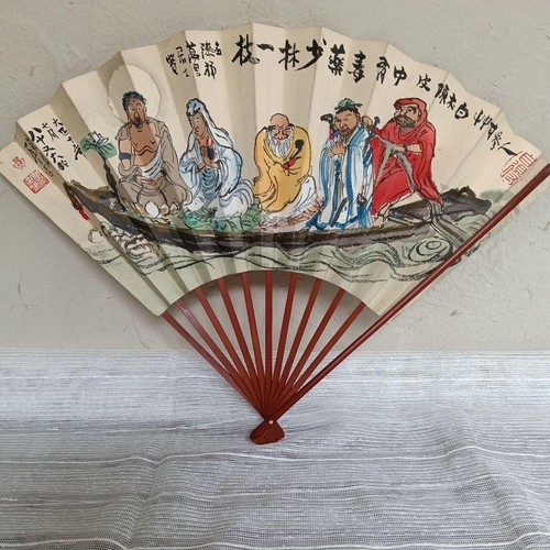 Chinese painting fan with - chinese,