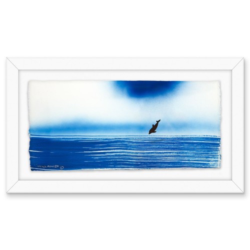 Wyland original watercolor - wyland-,