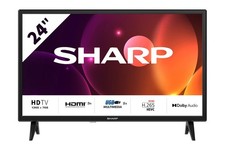 Sharp 24FA2K 24" HD Ready LED TV Compact, sleek design perfect for any room