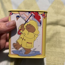 Paddington Bear Tin Money Box , Piggy Bank by p&co Ltd 2005 