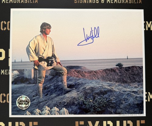Mark hamill signed star wars - signed,
