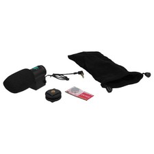 External Stereo Microphone for Panasonic Lumix DMC-LX5 Camera + Battery