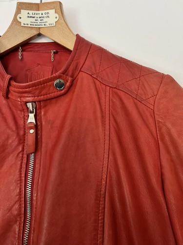 Massimo dutti red - dutti, leather