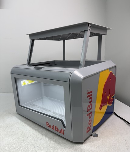 Red bull mini fridge - bull, top
