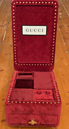 Gucci luxurious red velvet - red,