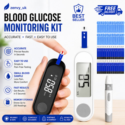 Blood glucose meter kit - glucose,