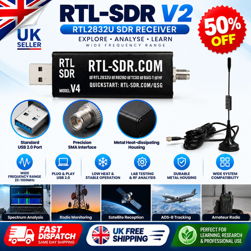 Rtl sdr receiver rtl2832u - receiver,