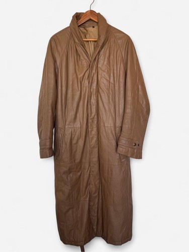 Vintage mens tan brown leather - vintage,