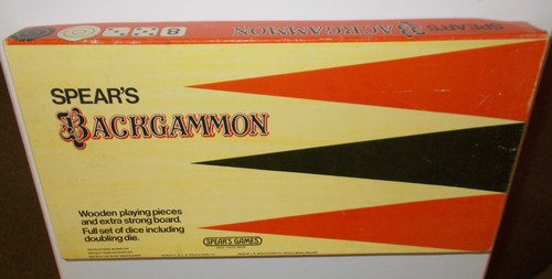 Spear vintage backgammon set - spear's,