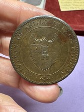 {516} NICE - WORCESTER CITY & COUNTY Penny Token 1811.