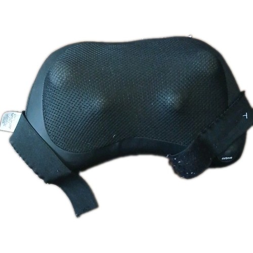 Black back massager with - black,