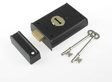 Yale Locks P402 Rimlock Black